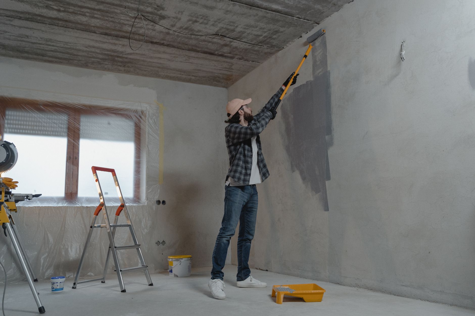 Peintre en Bâtiment équipe à Montpellier